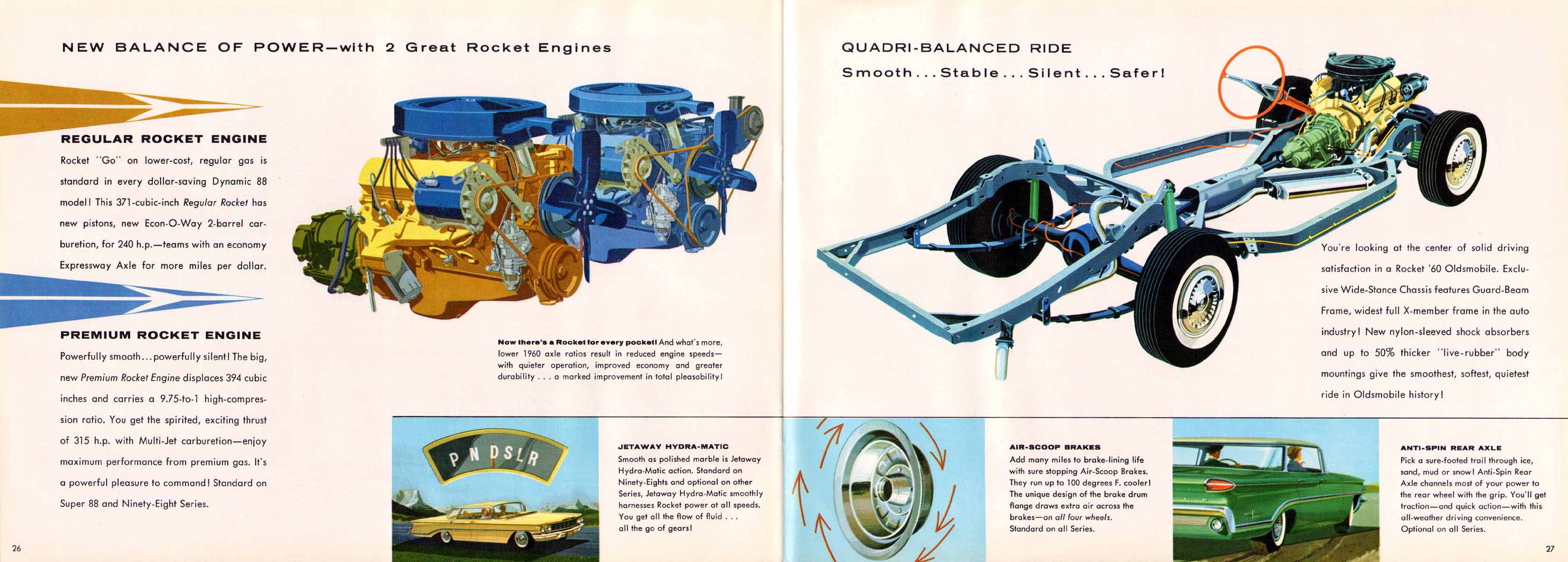 1960 Oldsmobile Motor Cars Brochure Page 9